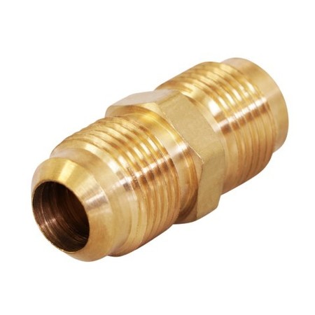 EVERFLOW 1/2" Flare Union Pipe Fitting; Brass F42-12